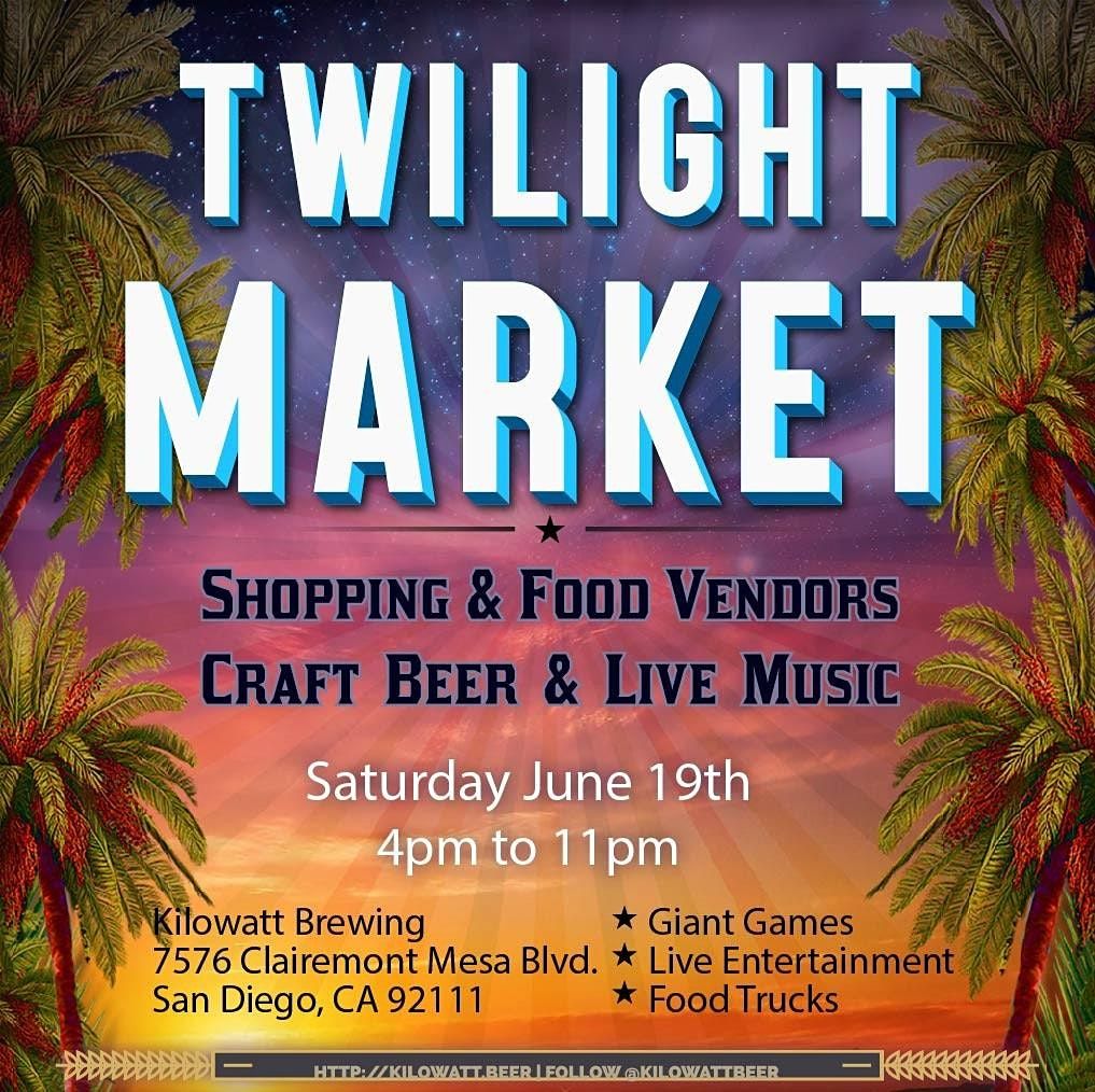 Twilight Market at Kilowatt Brewing