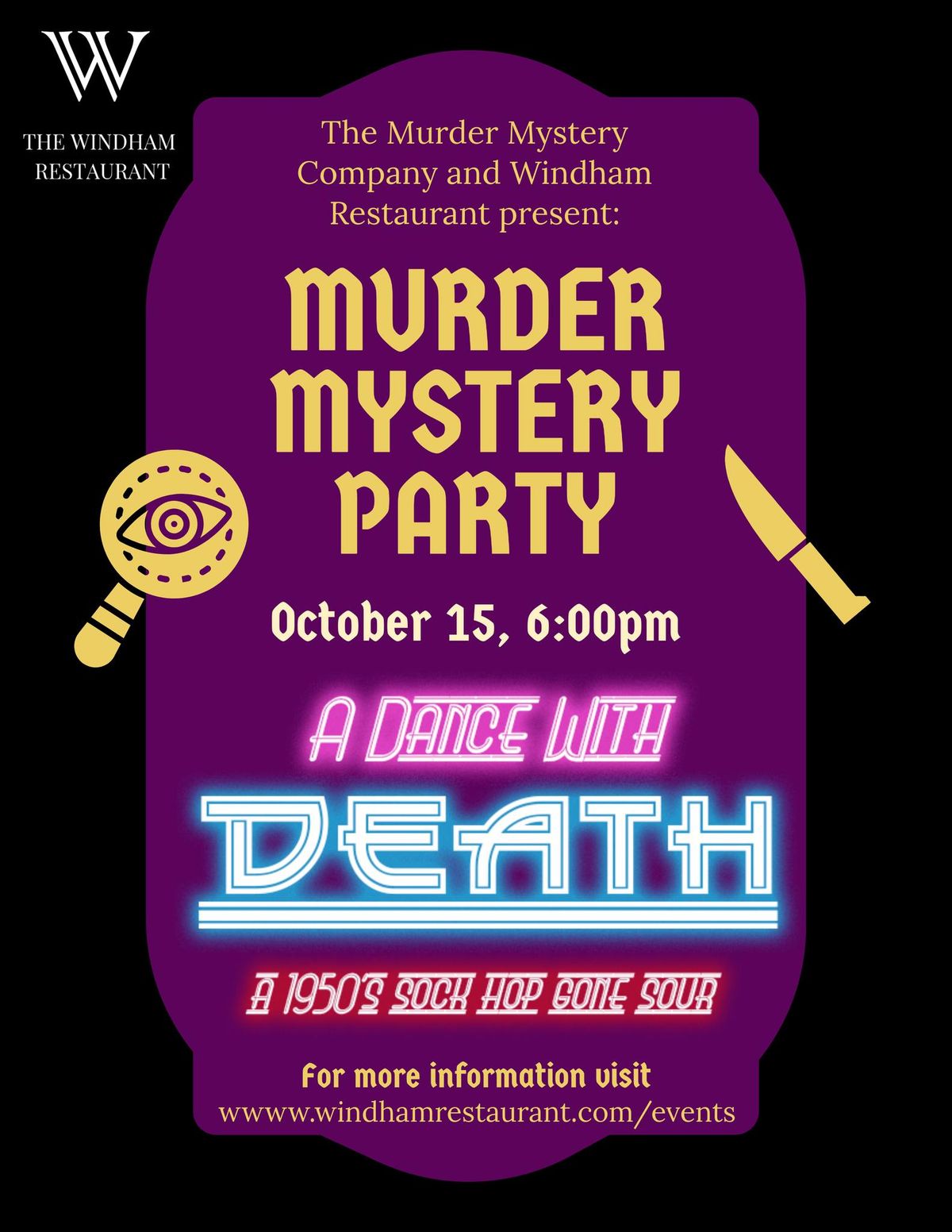 Murder Mystery Dinner