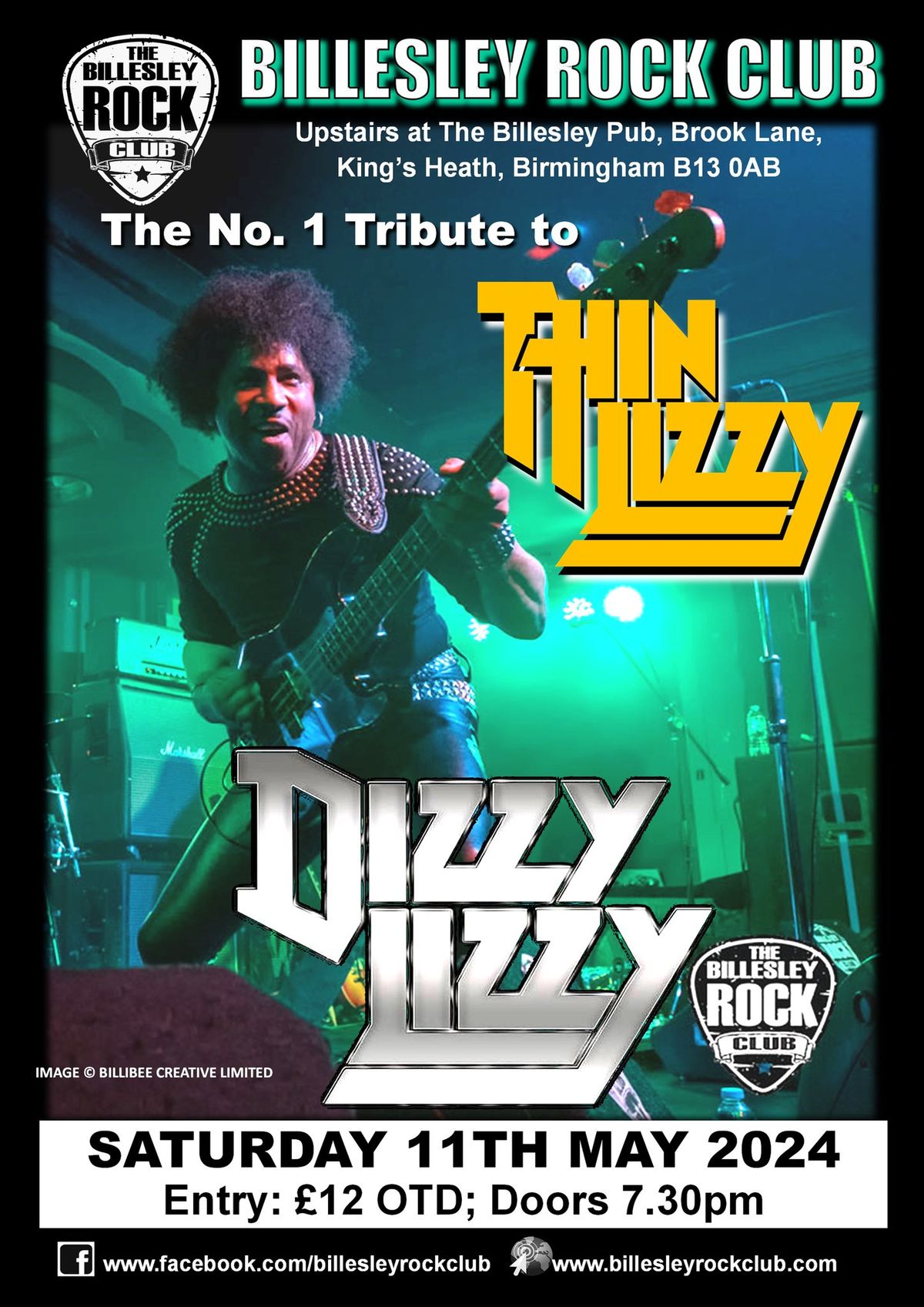 Dizzy Lizzy - The No. 1 Tribute to Thin Lizzy - \u00a312 OTD