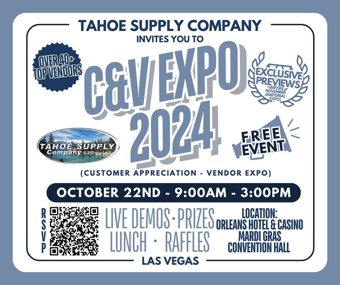 Tahoe Supply Company C&V Expo 2024 - Las Vegas!