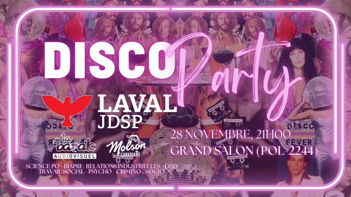 Party Disco JDSP x Science Po x BIAPRI x RI x \u00c9co x TS x Psycho x Crimino x Socio