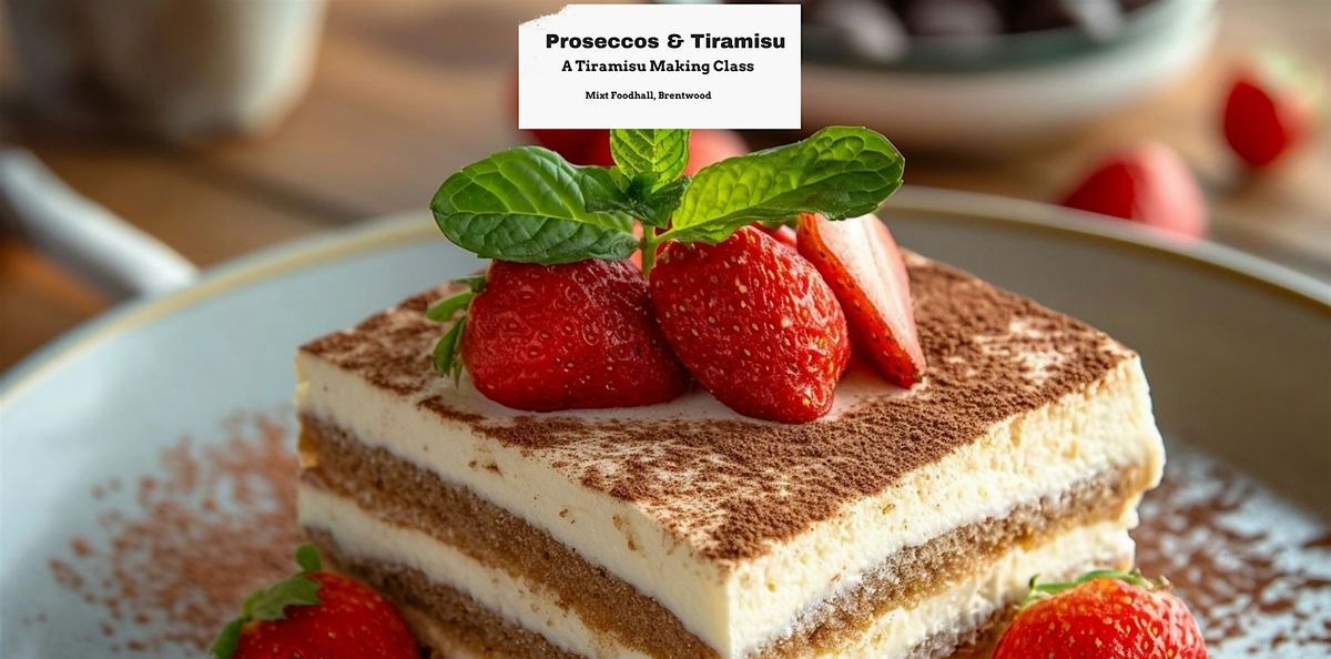 A Tiramisu Making Experience