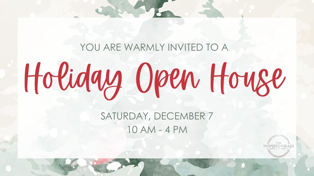 3rd Annual Holiday Open House