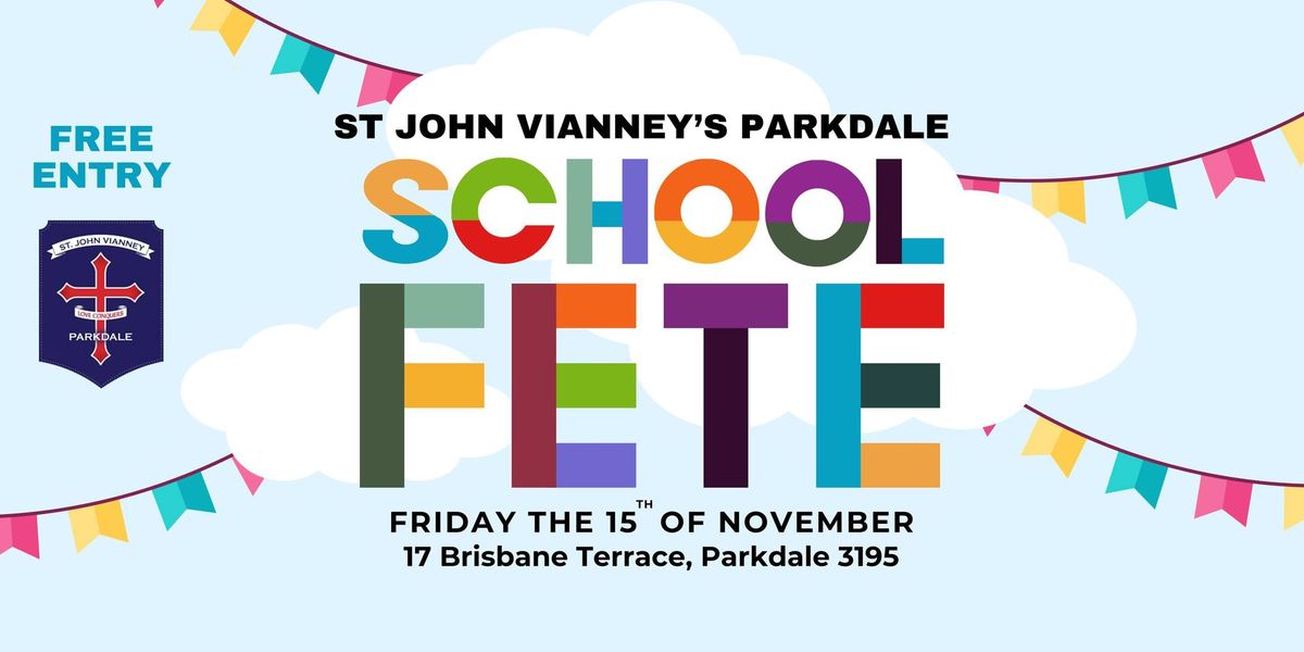 St John Vianney Primary School Parkdale 2024 Fete