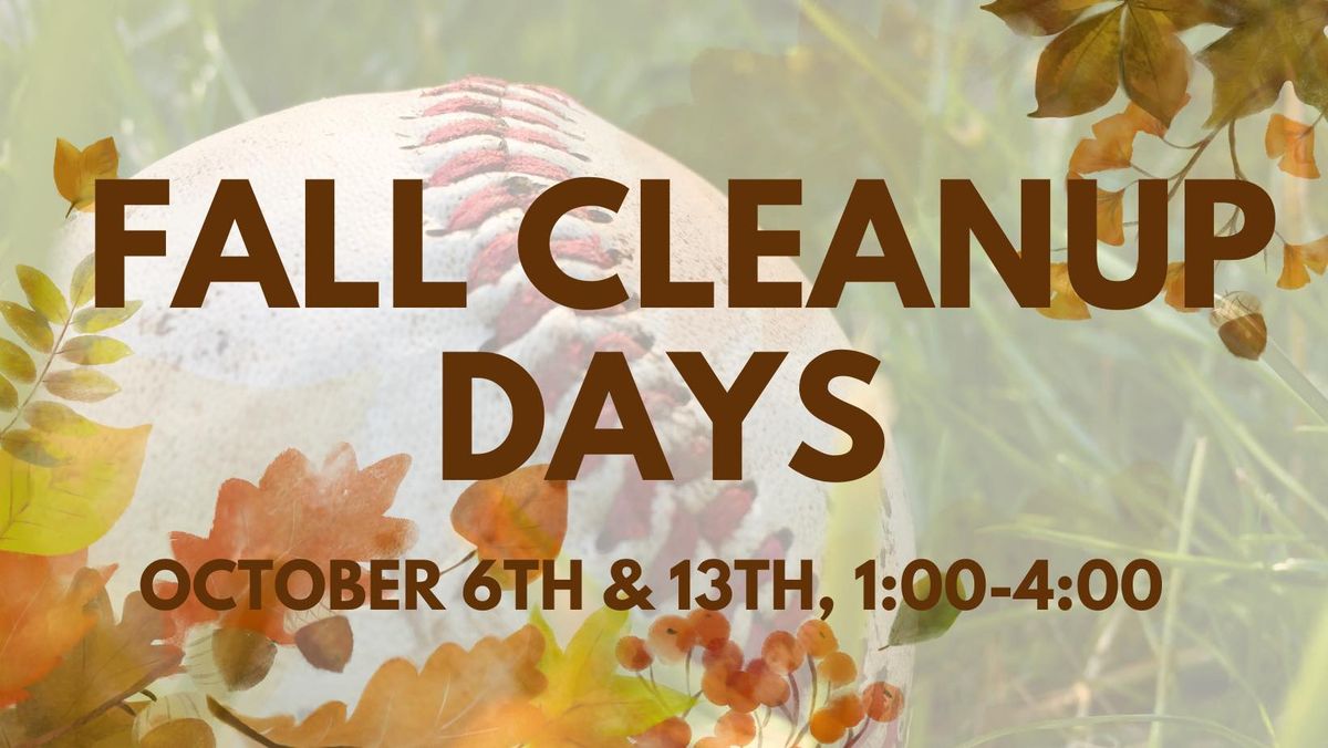 Fall Cleanup Day #1 