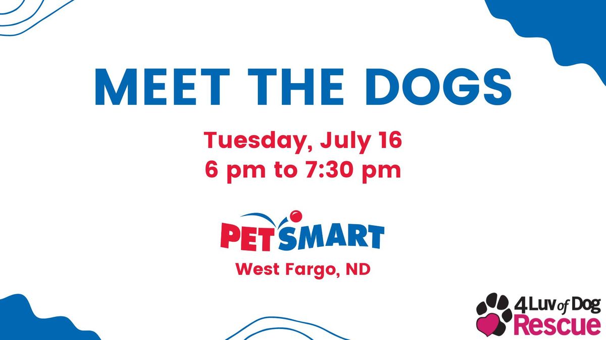 Meet the Dogs at PetSmart