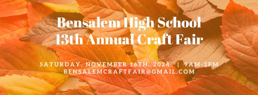 13th Annual Craft Fair