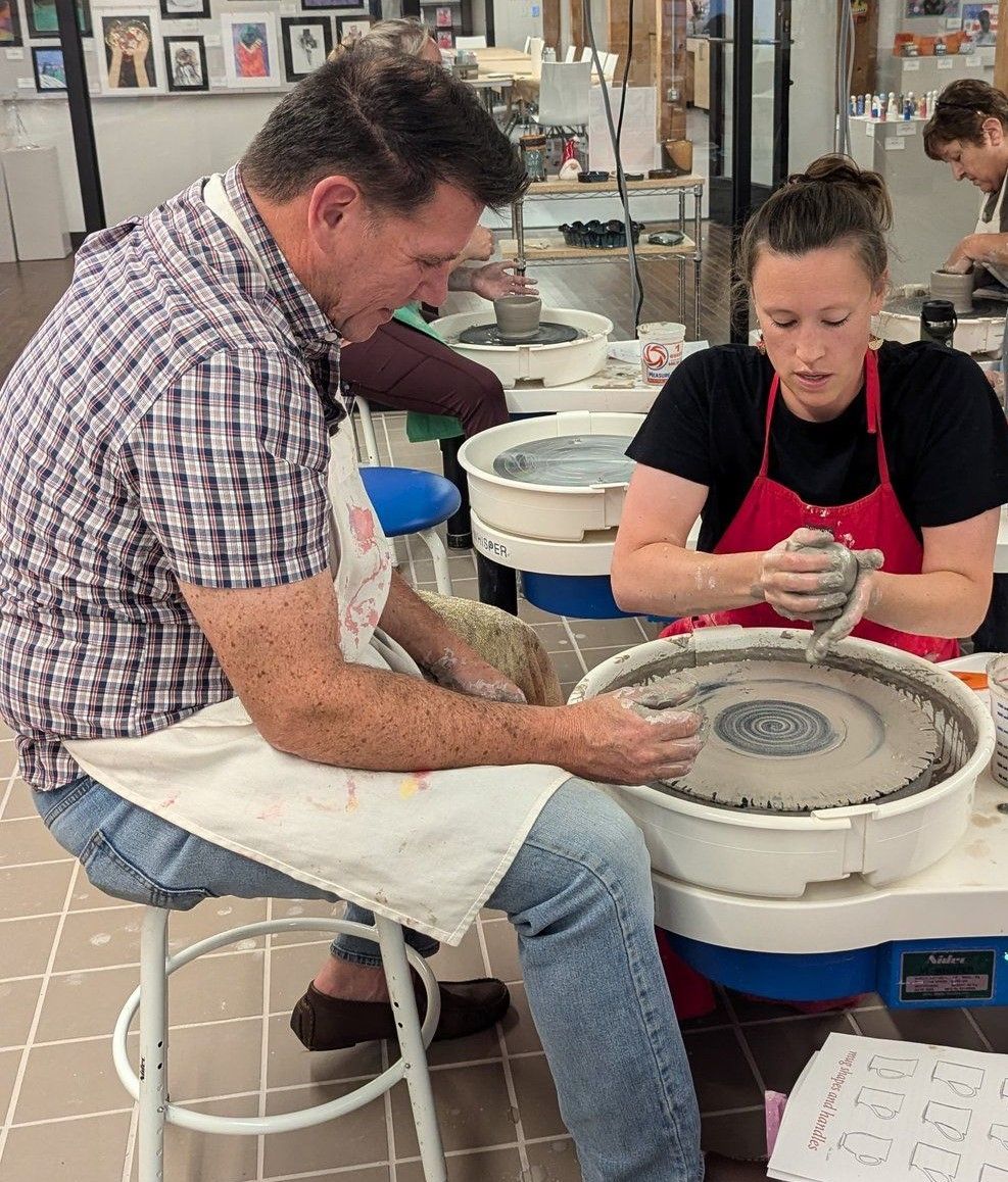 Pottery class with Heather Ellington