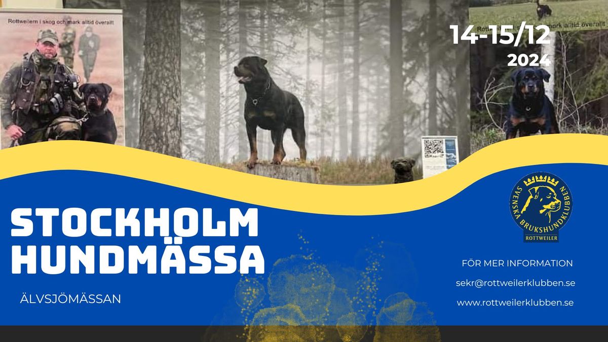 Stockholm Hundm\u00e4ssa- Svenska Rottweilerklubben