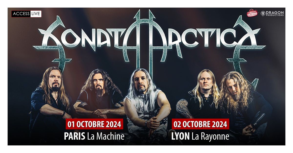 Sonata Arctica + Firewind + Serious Black \u2022 Lyon \u2022 La Rayonne