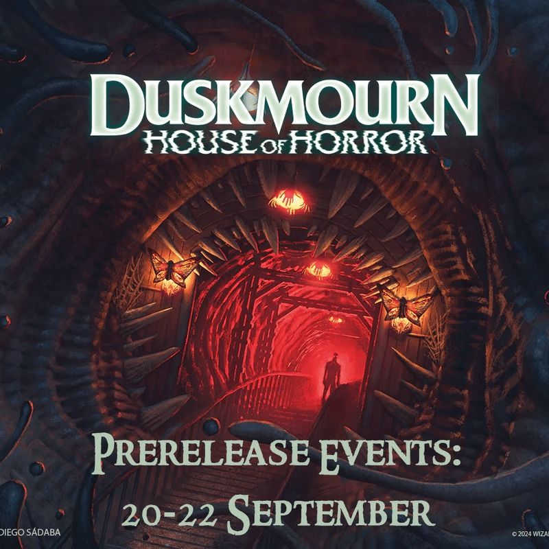 Duskmourn: House of Horror Prerelease 1PM Sunday