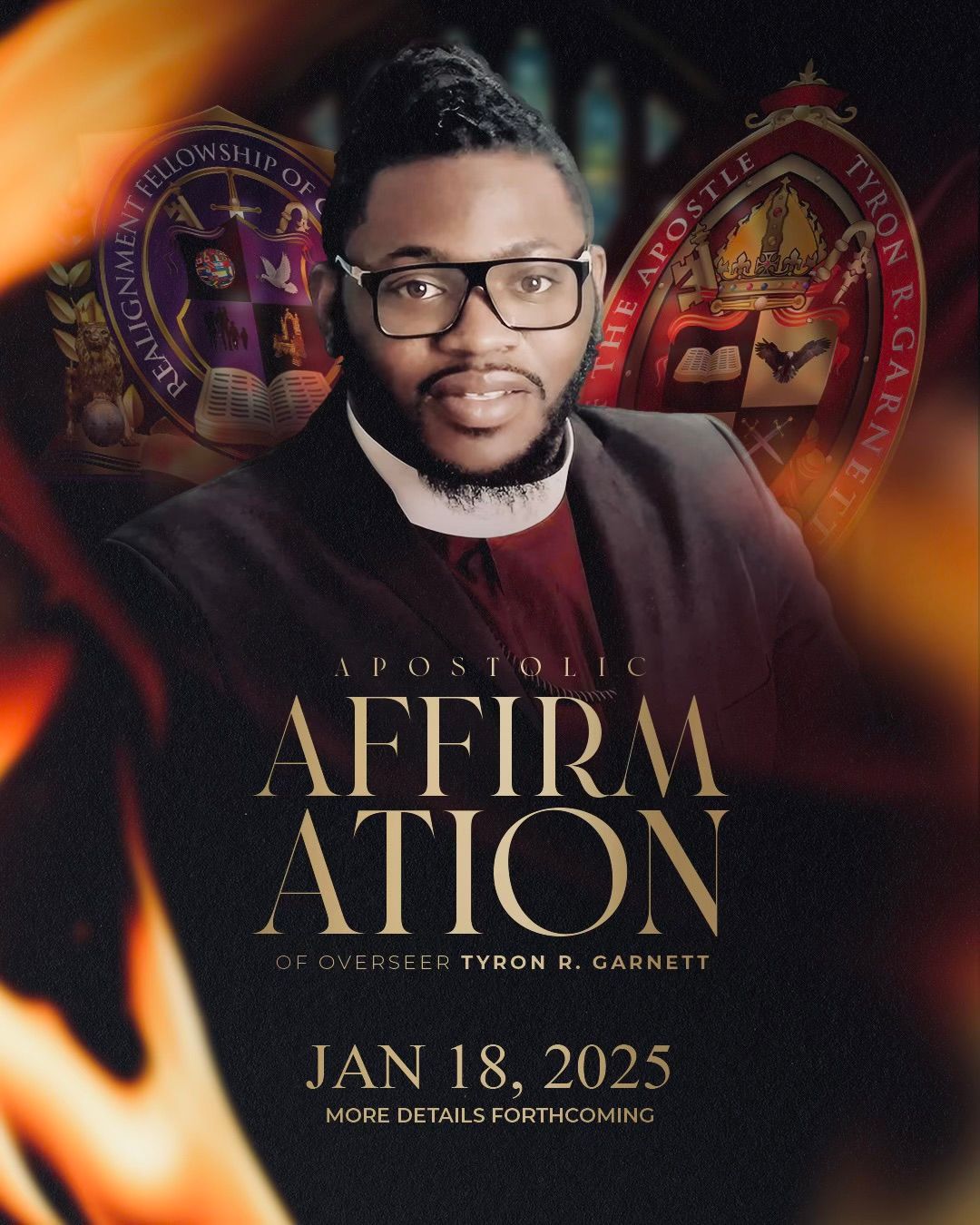 Apostolic Affirmation Service for T.Reginald Garnett