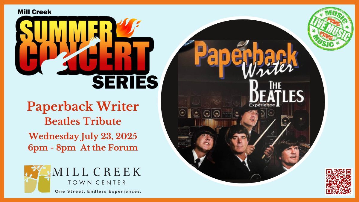 Summer Concert Series: Paperback Writer