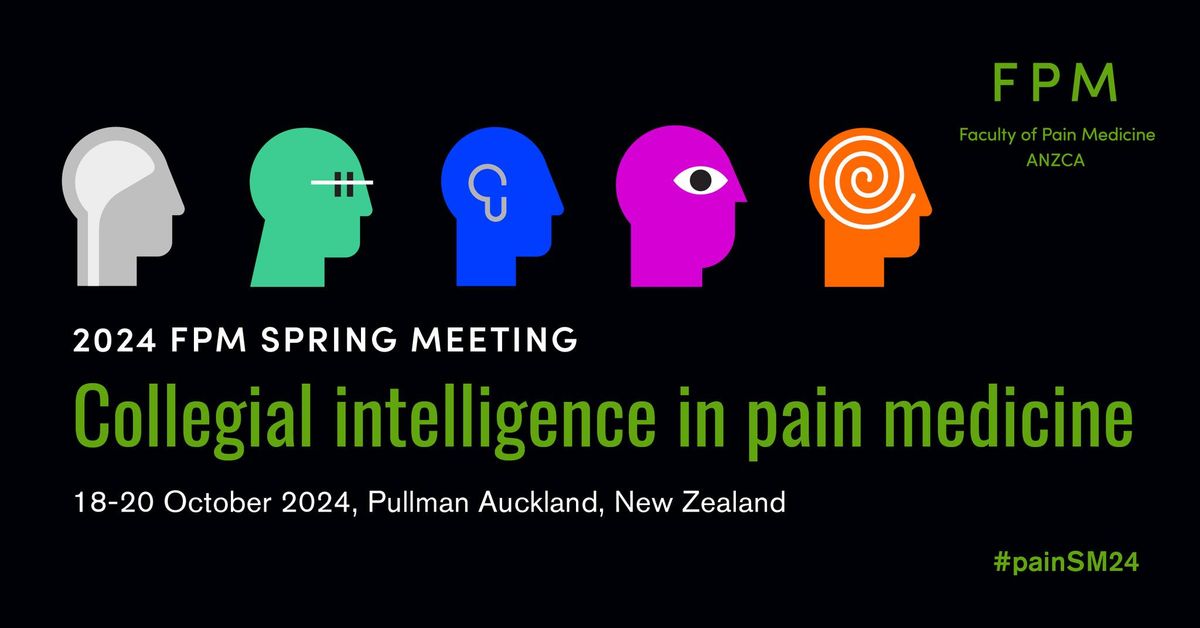 2024 Faculty of Pain Medicine Spring meeting