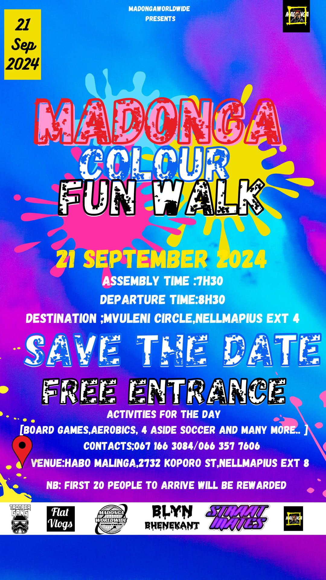 \ud83d\udccc\ud83d\udd25MADONGA FUN WALK!!