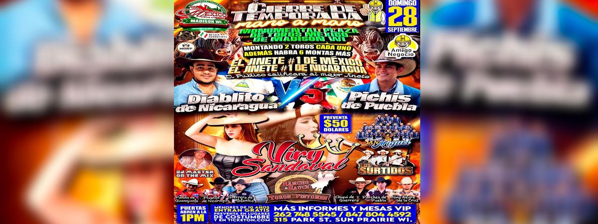viry sandoval y jaripeo de oro