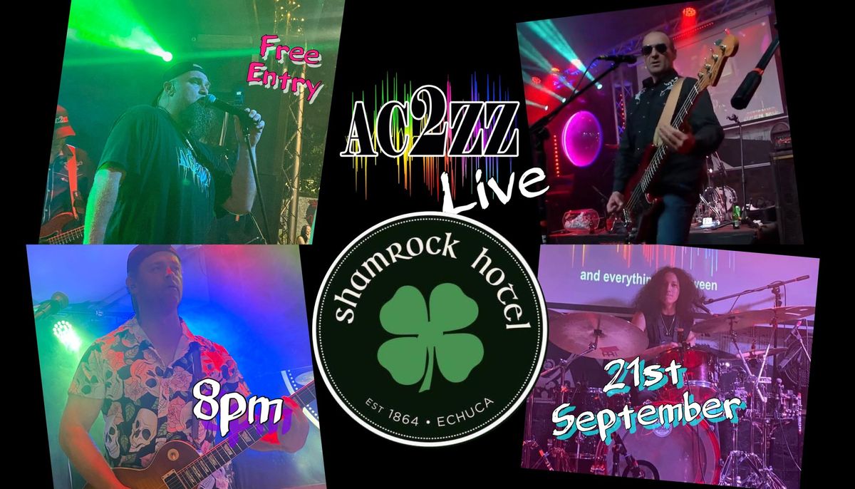 AC2ZZ live and Spring Fresh at the Shamrock Hotel Echuca 