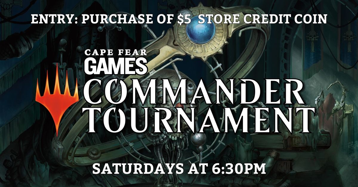 MTG Commander Tournament - $5