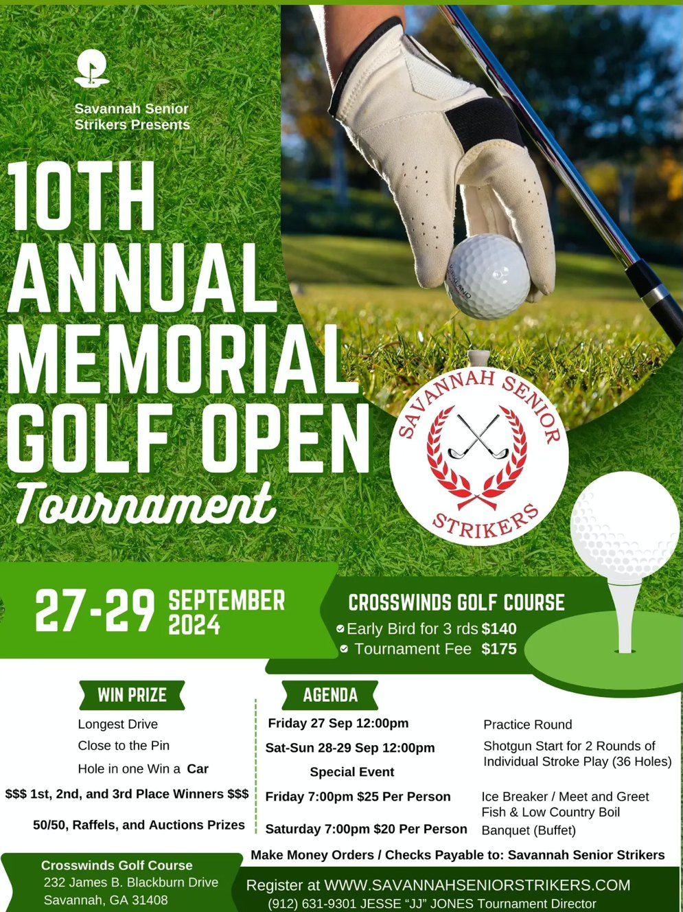 10th Annual Memorial Golf Open Tournament