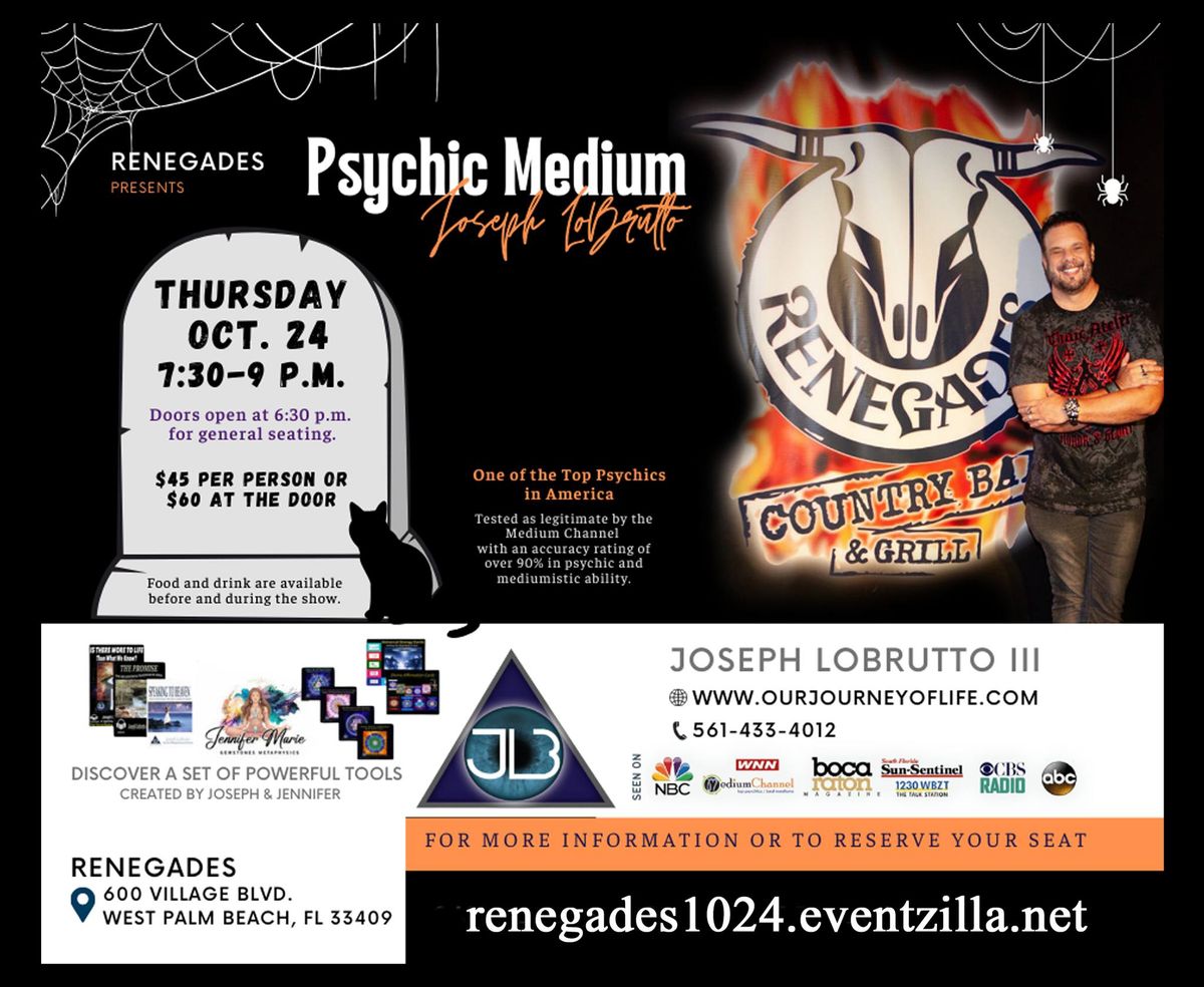 Renegades Halloween Speaking to Heaven Event\u00a9 