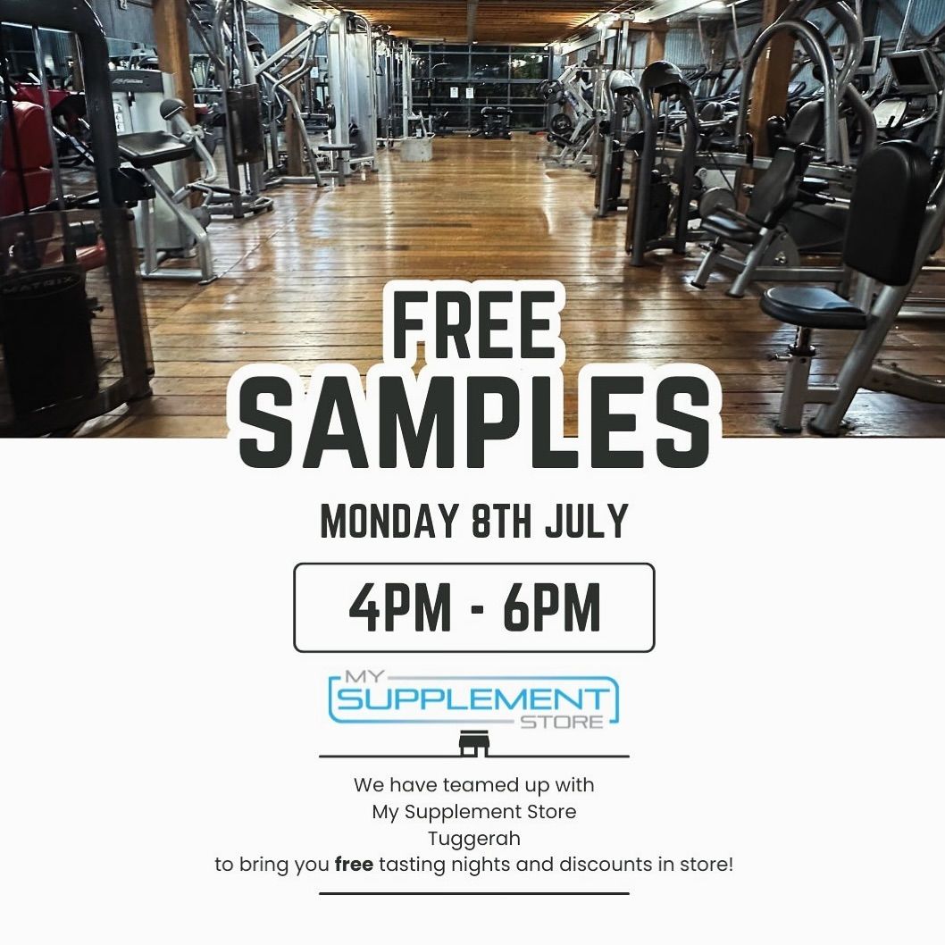 Free Supplement Tasting Night and Membership Promo!