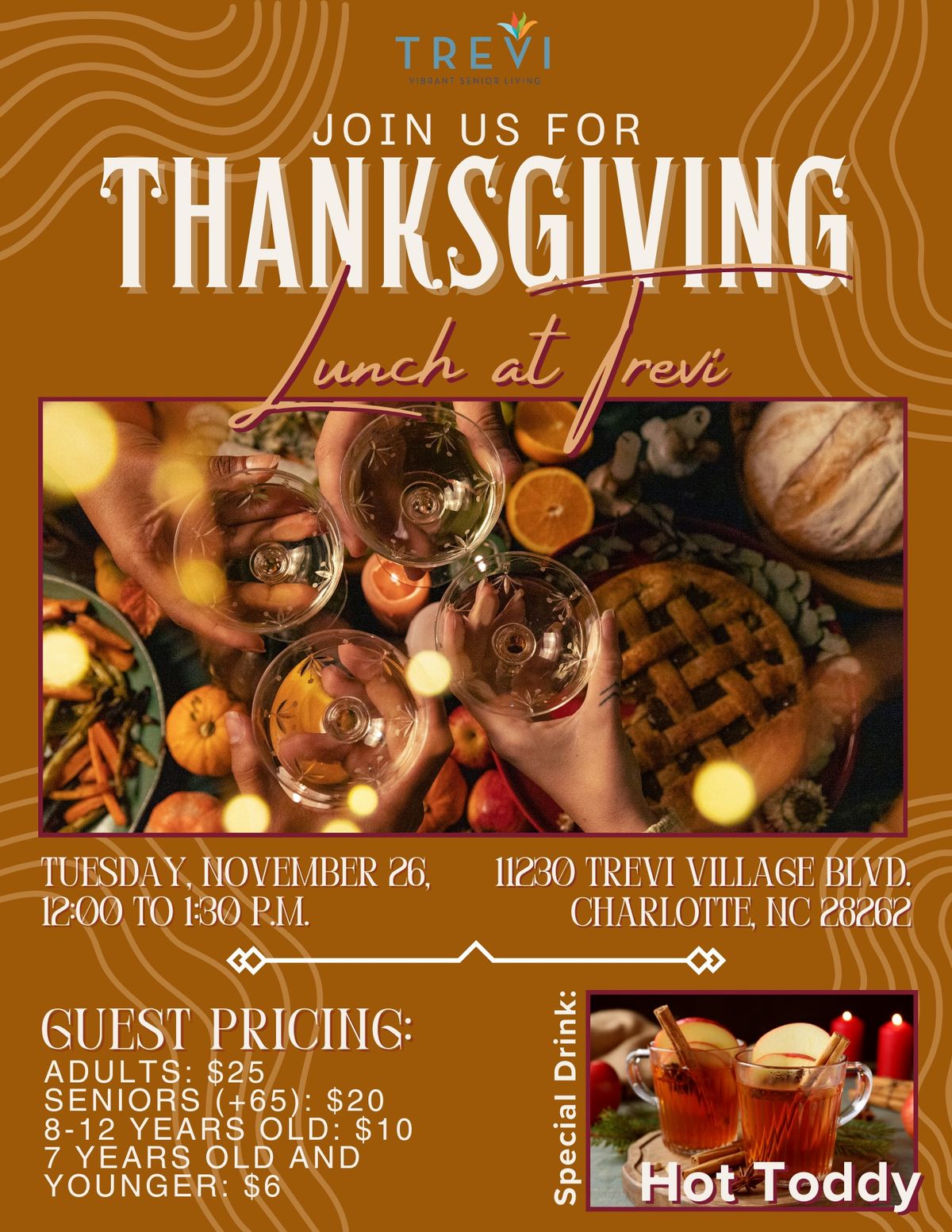 Thanksgiving Lunch at Trevi