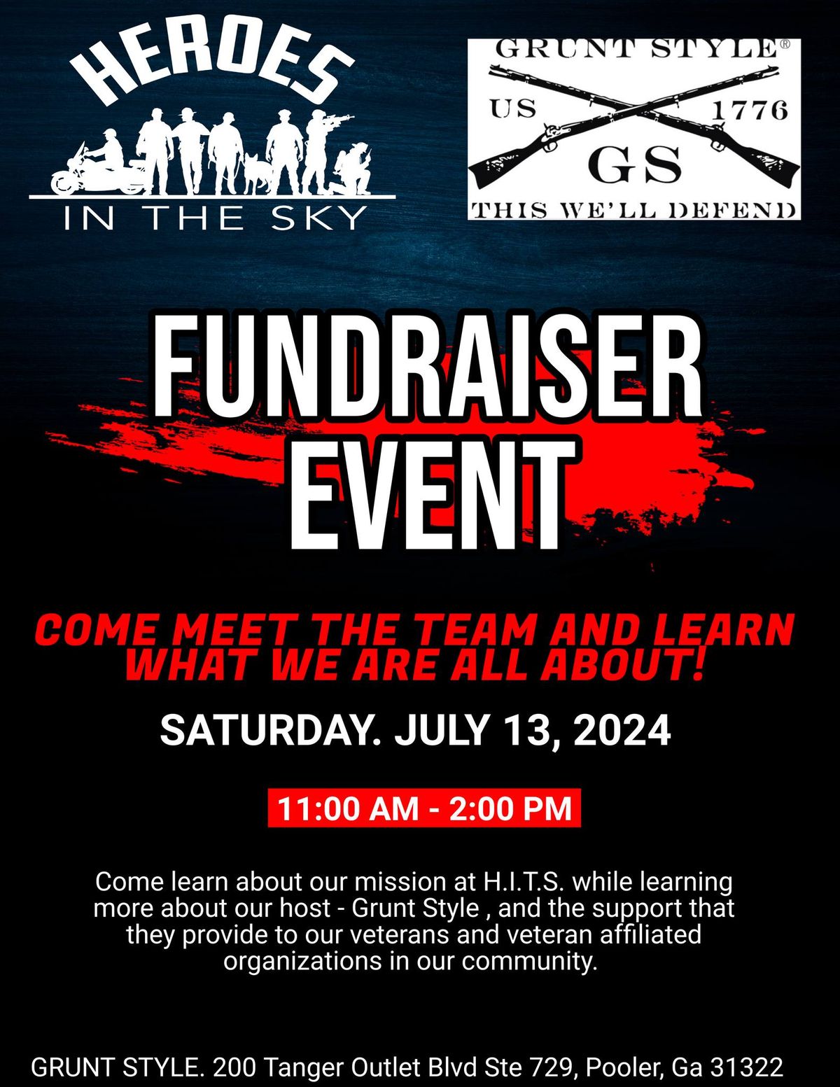 Fundraiser event at Grunt Style