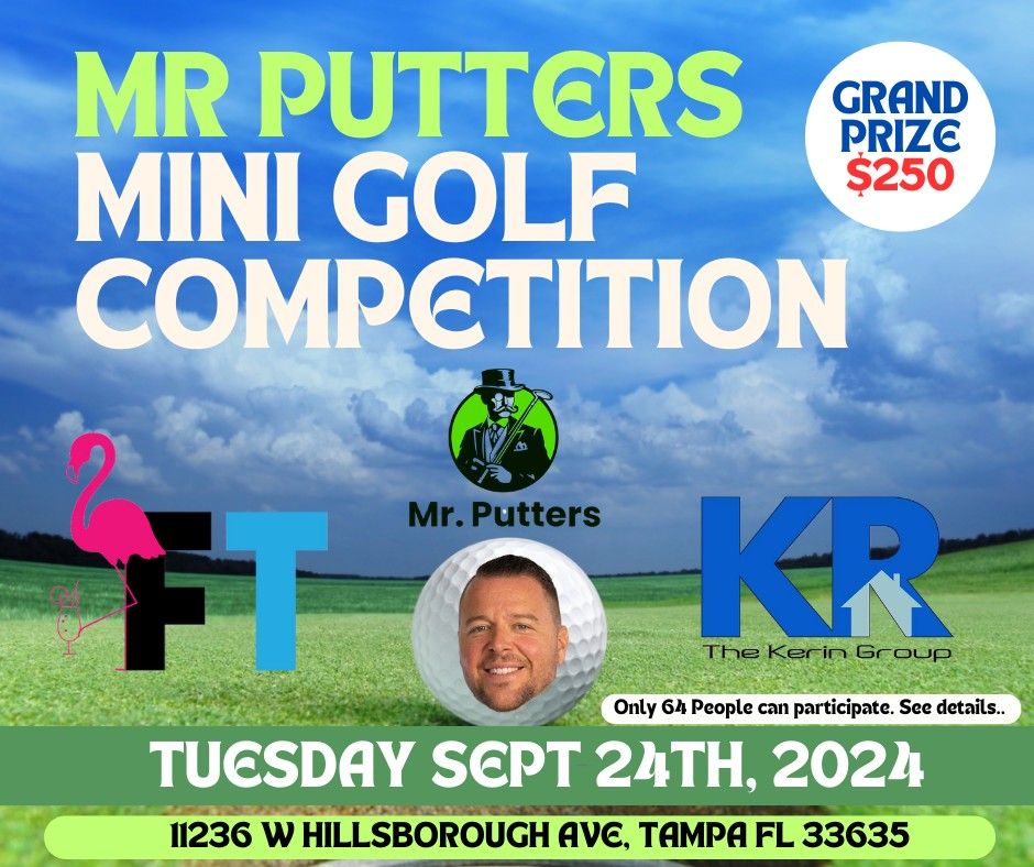 Mini \u26f3\ufe0f Golf Competition at Mr Putters! 