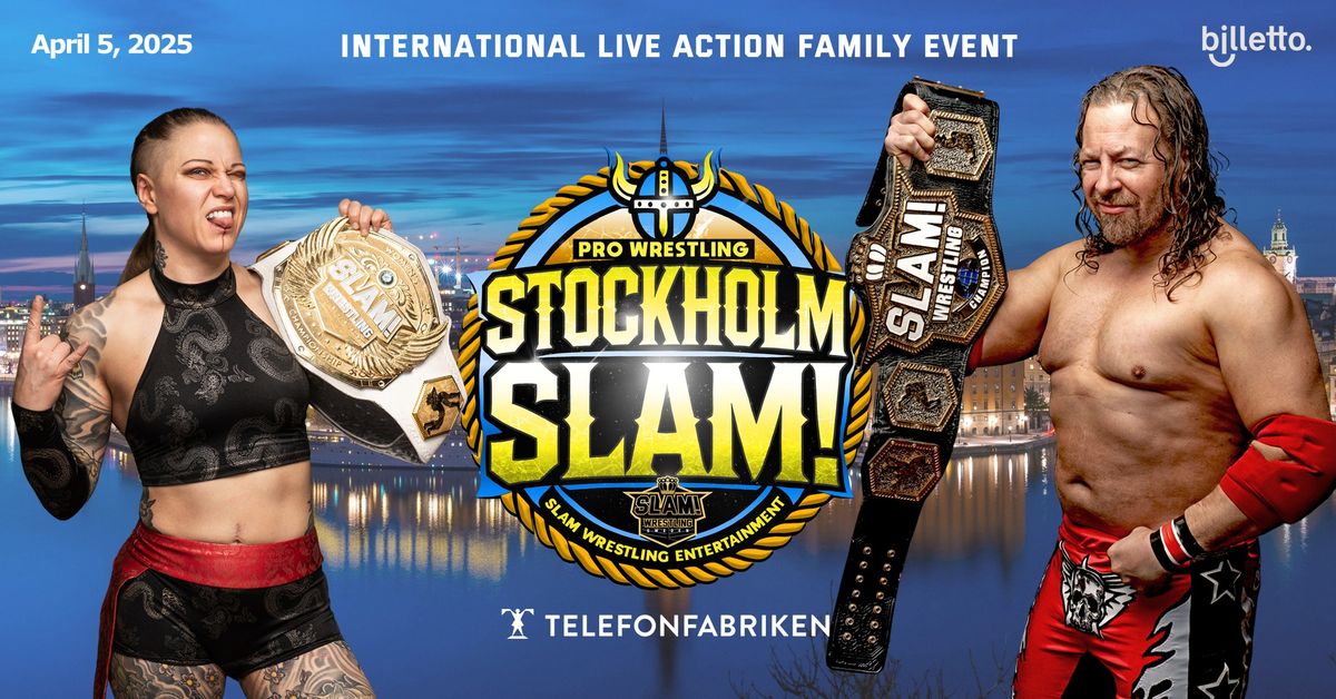 Stockholm SLAM! - live action family event