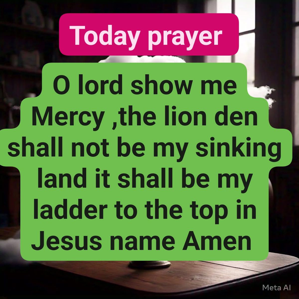 Today's Prayer for Mercy