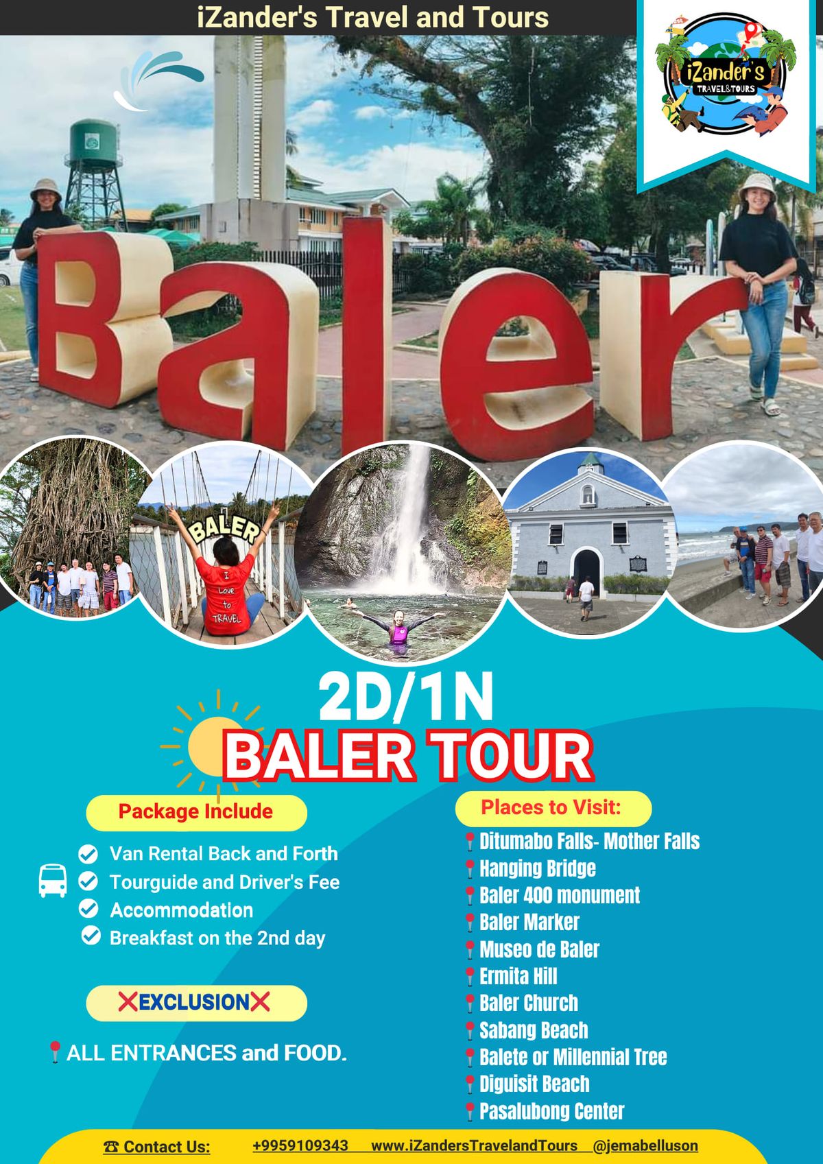 2D1N Baler Tour