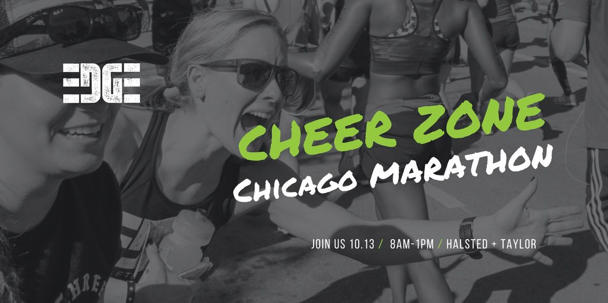 EDGE Chicago Marathon Cheer Zone