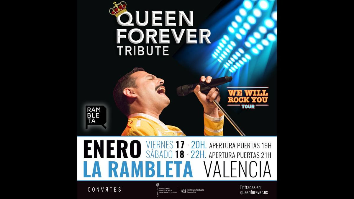 QUEEN FOREVER- La Rambleta, Valencia