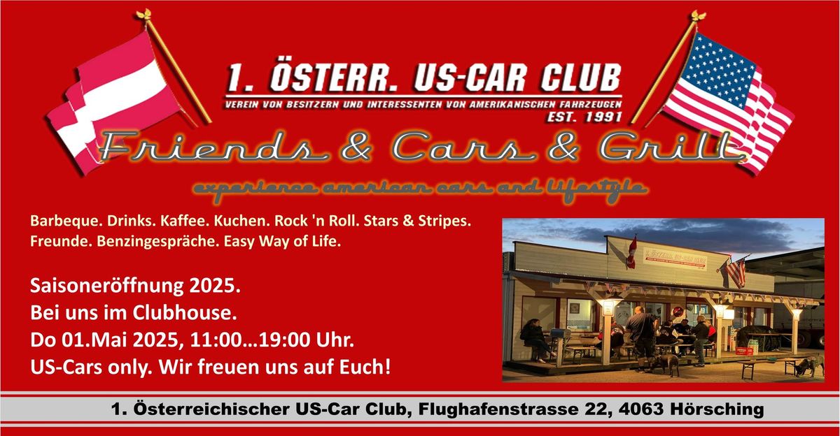 Friends & Cars & Grill - Saisoner\u00f6ffnung 2025