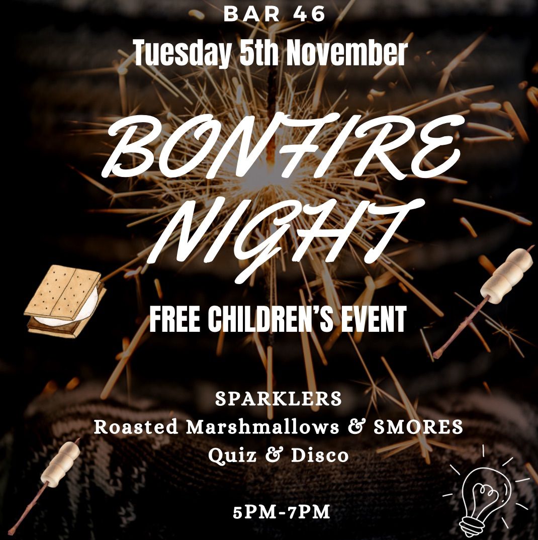 Sparks & S\u2019mores: A Bonfire Adventure for Kids at Bar 46!