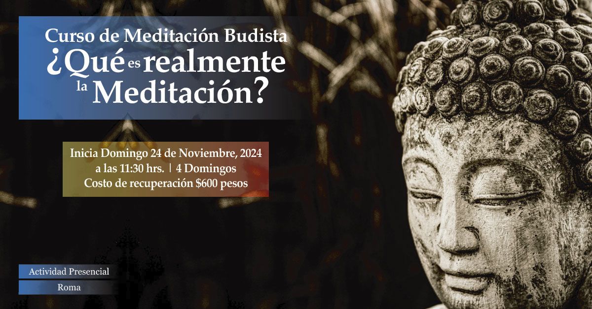 Curso Fundacional: \u00bfQu\u00e9 es realmente la meditaci\u00f3n?