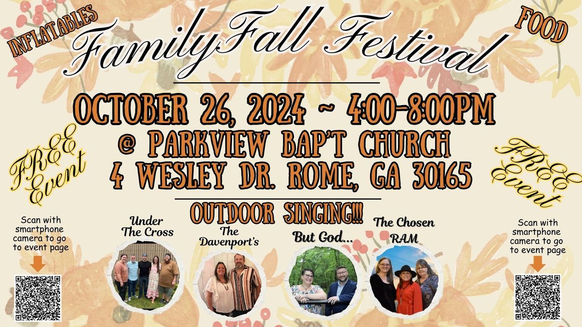 FALL FESTIVAL & JAMBOREE