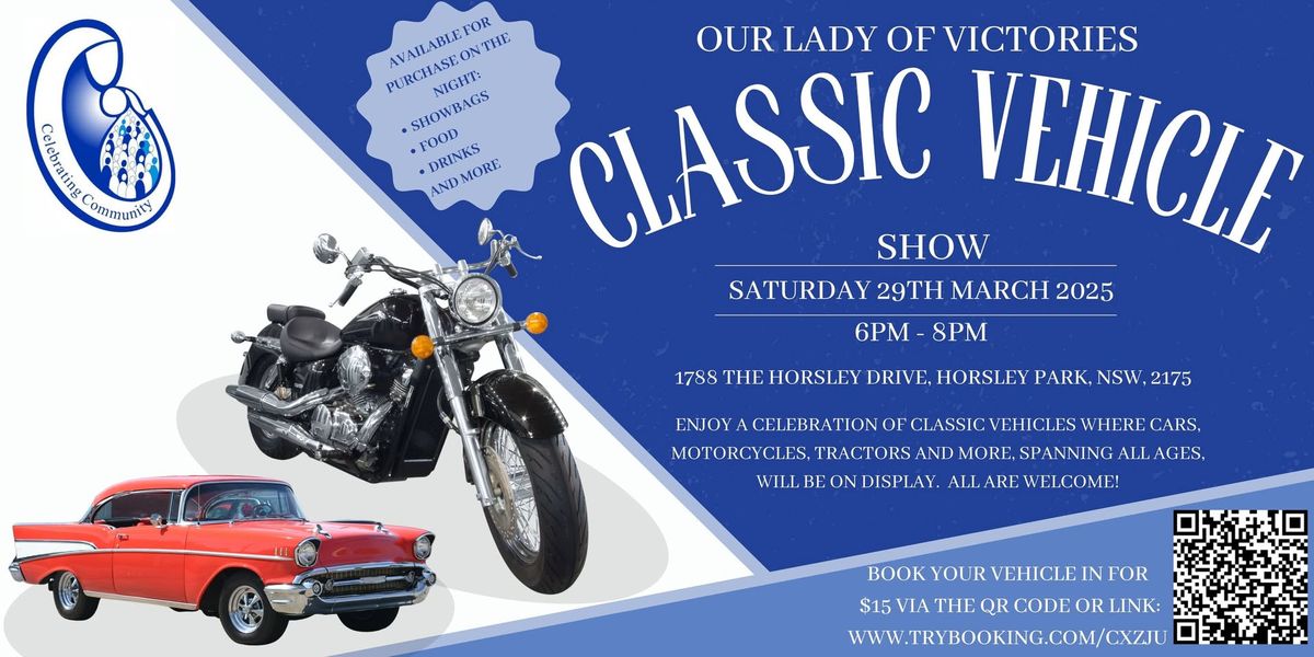 Our Lady of Victories Classic Vehicle Show 