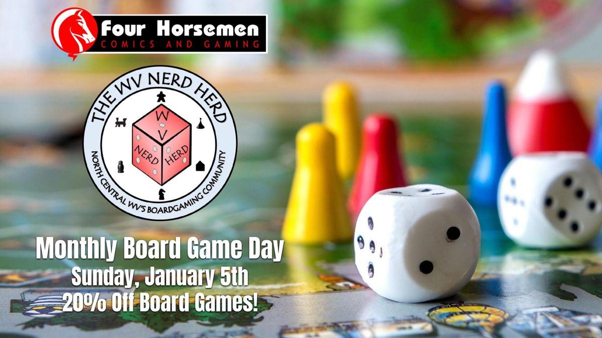 Monthly Board Game Day