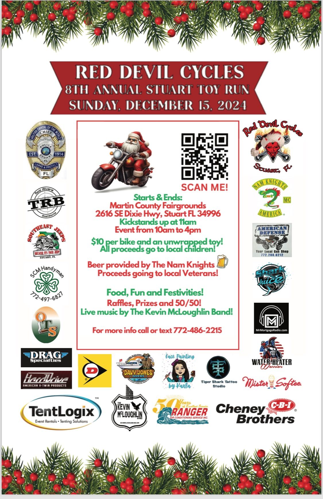 8TH ANNUAL STUART TOY RUN