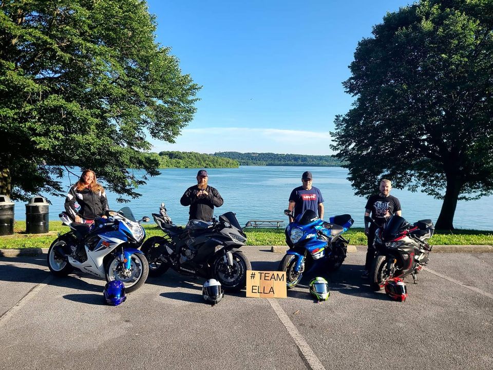 Ride to Susquehanna Harley Davidson team ella, Wawa (910 W. Leesport