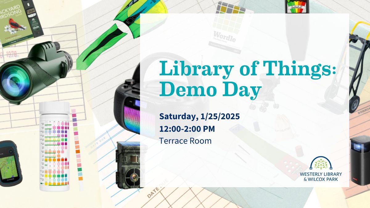 Library of Things: Demo Day