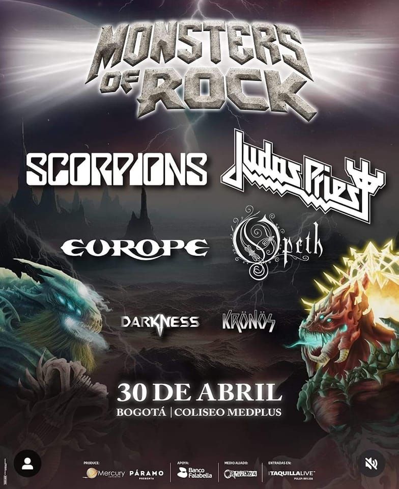 MONSTERS OF ROCK COLOMBIA 2025