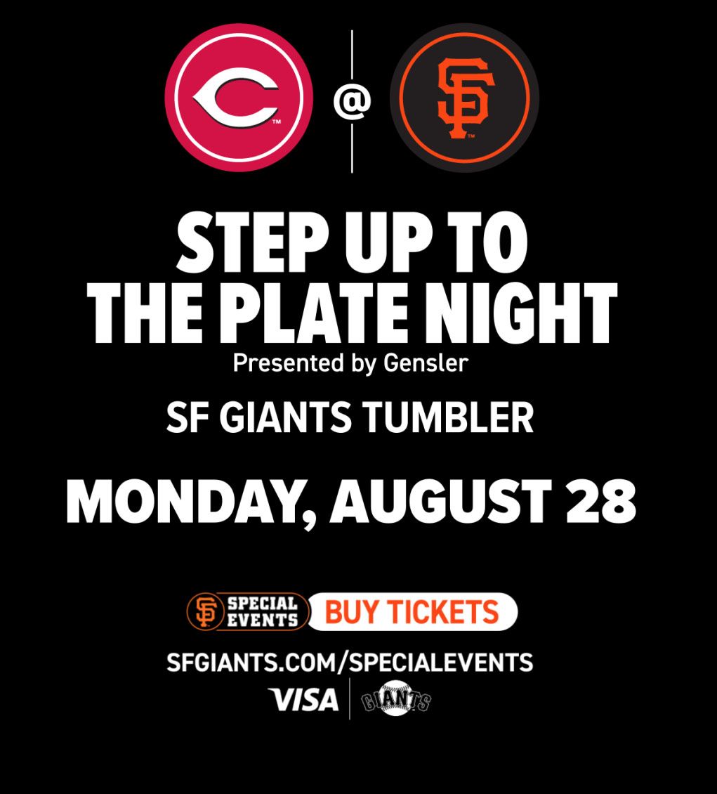 Cincinnati Reds at San Francisco Giants at Oracle Park