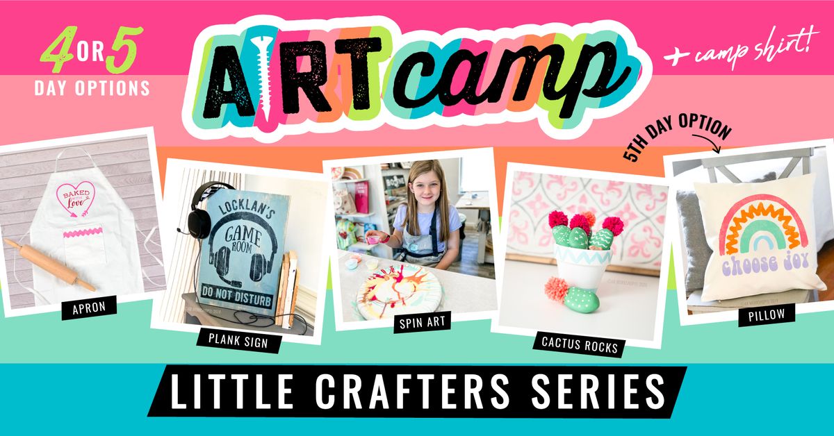 MORNING SUMMER CAMP - THE LITTLE CRAFTERS SERIES