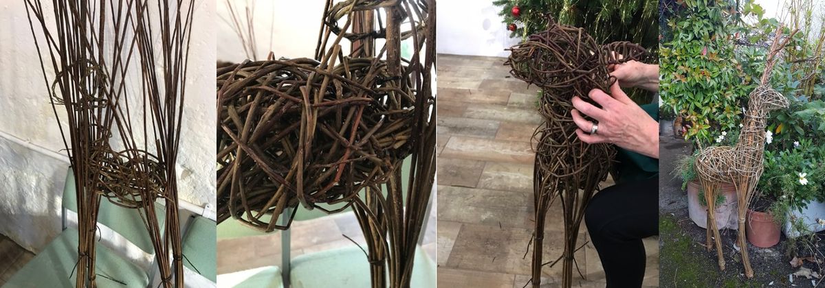 Learn how to make a Willow Reindeer Workshop 