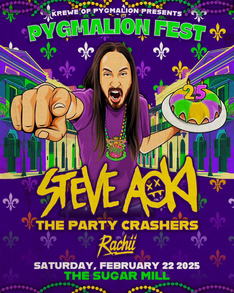 Pygmalion Fest: Steve Aoki  The Party Crashers & Rachii