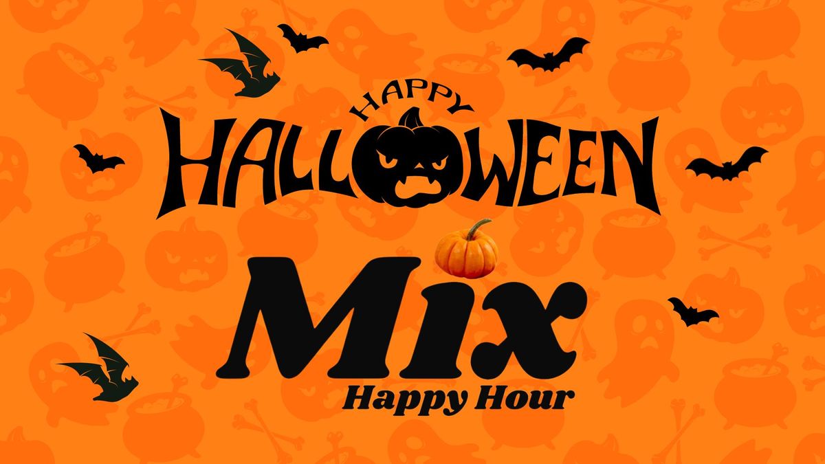 MIX Happy Hour Halloween Art Activity