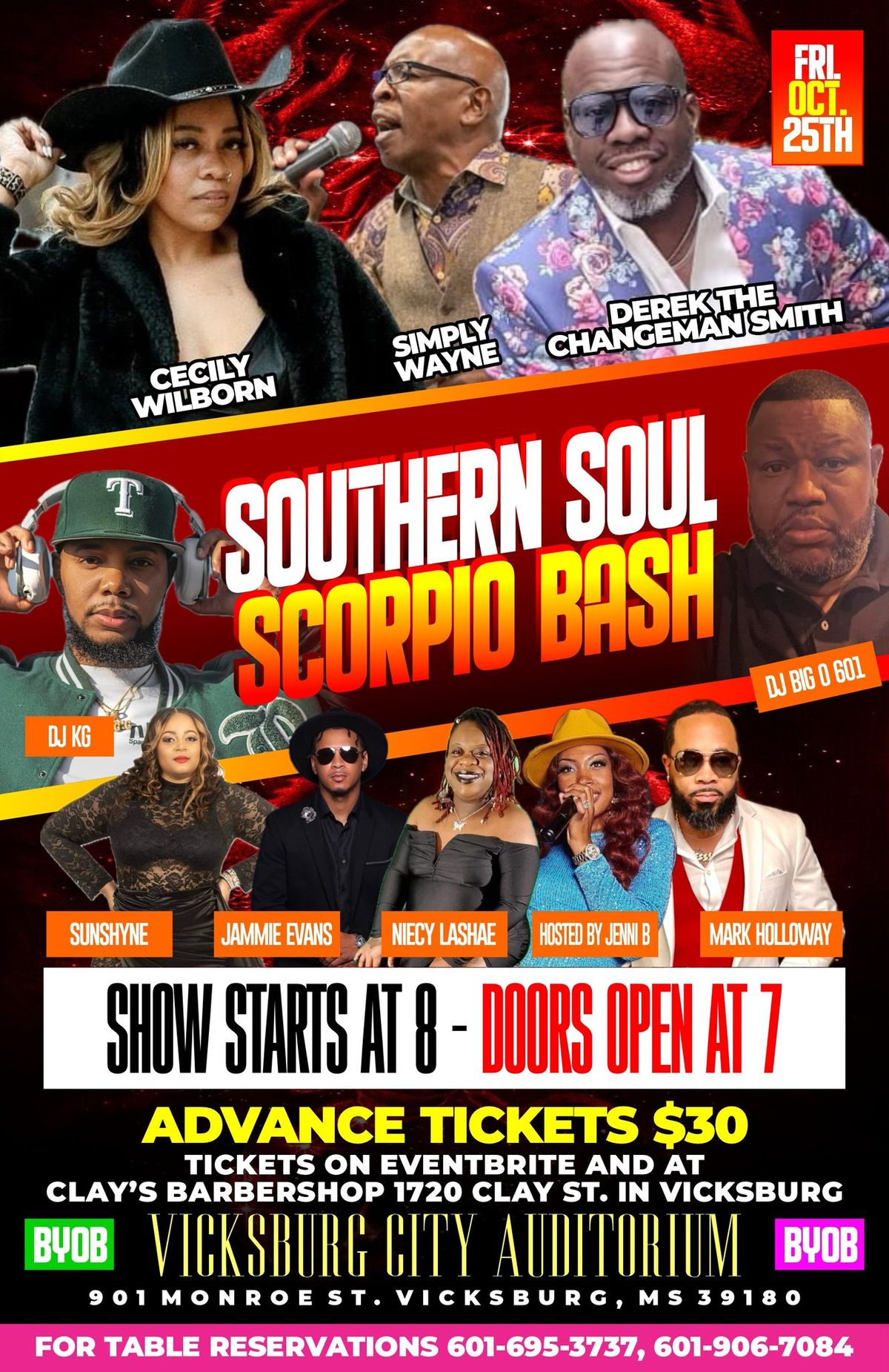 Southern Soul Scorpio Bash