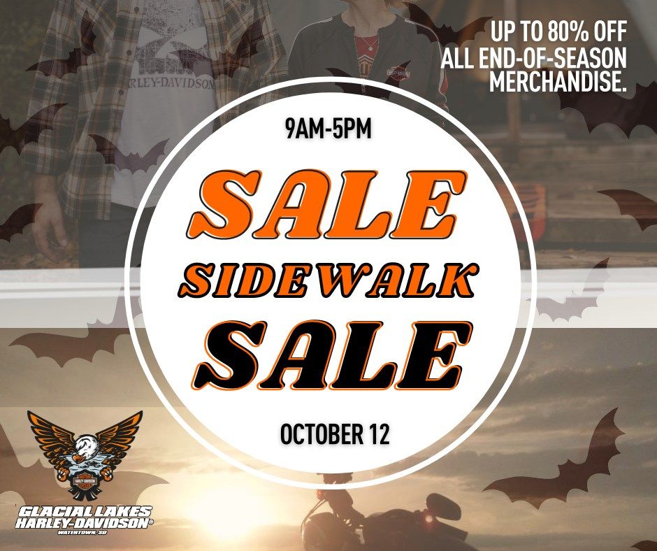 Spooktacular Sidewalk Sale